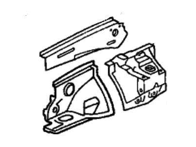 Honda 60650-S04-G21ZZ Housing, R. FR. Shock Absorber