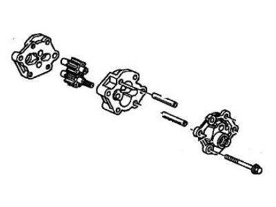 1996 Honda Civic Oil Pump - 25100-P4V-315