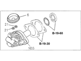 Honda Passport Brake Master Cylinder - 8-97178-913-0 Repair Kit, Brake Master Cylinder