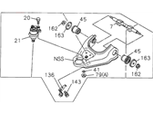 Honda Passport Control Arm - 8-94374-419-5 Arm, Control (Upper)