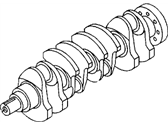 Honda Passport Crankshaft - 8-94163-188-1 Crankshaft