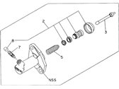 Honda Passport Clutch Slave Cylinder - 8-97188-414-2 Cylinder Slave, Clutch