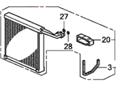 80211-TA0-A01 - Genuine Honda Evaporator