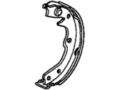 Honda Ridgeline Parking Brake Shoe - 43155-S9V-A11 Shoe B, Driver Side Parking Brake