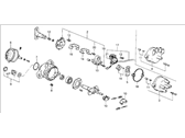 Honda CRX Distributor - 30100-PE1-674 Distributor Assembly (D4R82-30) (Hitachi)