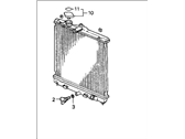 Honda Del Sol Radiator - 19010-P03-902 Radiator (Toyo)