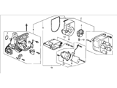 Honda Del Sol Distributor - 30100-P06-A02 Distributor Assembly (Td-41U) (Tec)