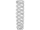 Honda Prelude Coil Springs - 52441-SS0-014 Spring, Rear (Showa)