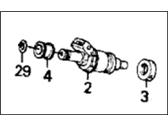 Honda CRX Fuel Injector - 06164-PJ0-L00 Injector Set, Fuel