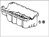 Honda CRX Oil Pan - 11200-PE1-950 Pan, Oil