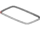 70205-sda-a01 - Genuine Honda Seal, Sunroof Glass