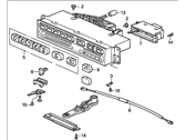 Honda Prelude A/C Switch - 79500-S30-A01 Control Assy., Heater