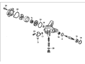 Honda Prelude Power Steering Pump - 06561-P5M-505RM Power Steering Pump (Reman)