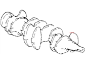 Honda CRX Crankshaft - 13310-PM3-010 Crankshaft