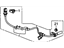 Honda 57475-SZA-A02 Sensor Assembly, Left Rear Abs