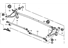 Honda 76530-SCV-A01 Link, FR. Wiper