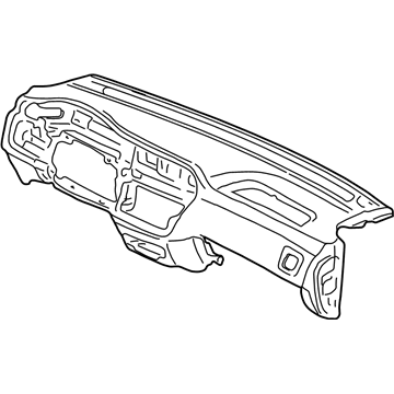 Honda Odyssey Instrument Panel - 77100-S0X-A00ZC