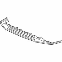 Tbf A00 Genuine Honda Grille Front Bumper Lower