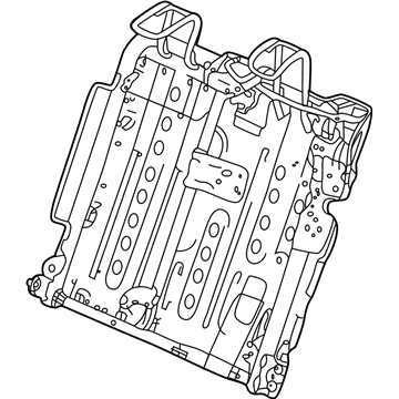 Honda 82526-TGG-A41 Frame, L. RR. Seat-Back