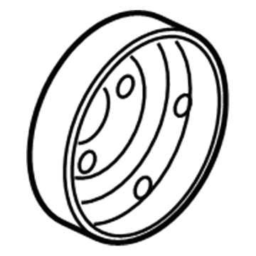 Honda Civic Water Pump Pulley - 19224-RNA-A02