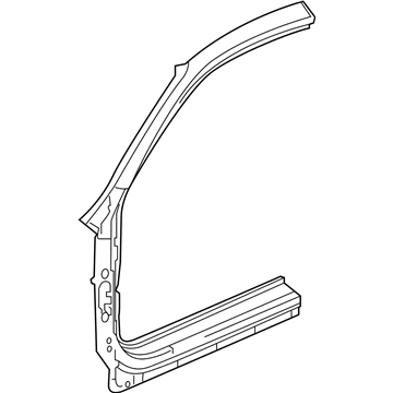 Honda 04645-TBG-A01ZZ Panel, L. FR. (Outer)