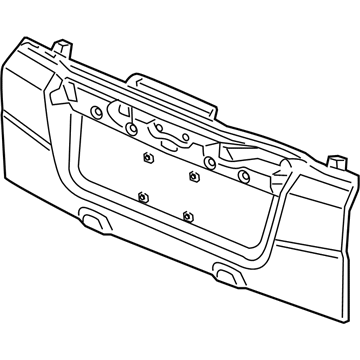 Honda Tailgates - 68700-SCV-A91ZZ