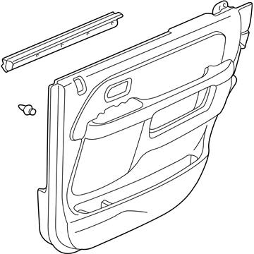 Honda CR-V Door Trim Panel - 83783-SCA-A03ZD