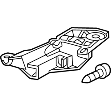 Honda 06100-T0A-A01 Replacement Stay Kit A, R. Headlight