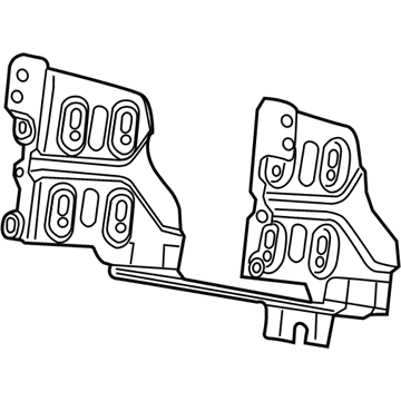 Honda 77255-T7A-000 Bracket Comp,Radio