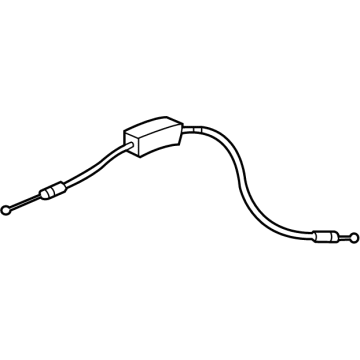 Honda 72633-3W0-A01 CABLE, RR- DOOR LOCK