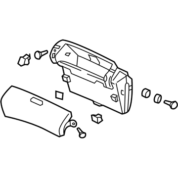 2001 Honda Accord Glove Box - 77530-S84-A01ZA