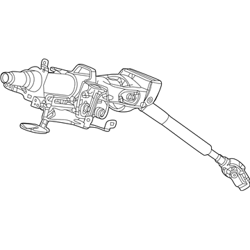 Honda Clarity Plug-In Hybrid Steering Column - 53200-TRT-A02