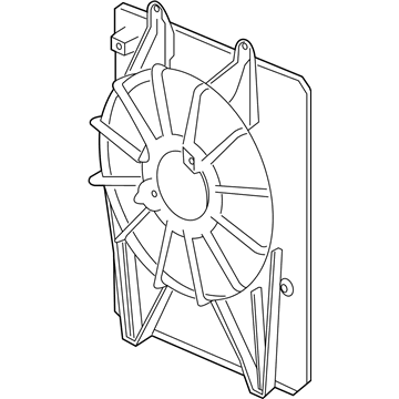 Honda 38615-5J6-A01 Sub Shroud