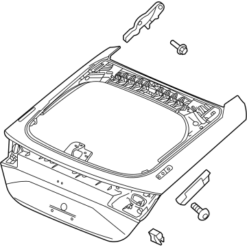 Honda 68100-T60-A50ZZ TAILGATE