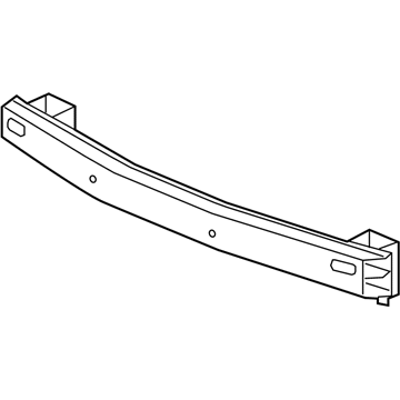 Honda 71530-TLA-A00 Beam, RR. Bumper