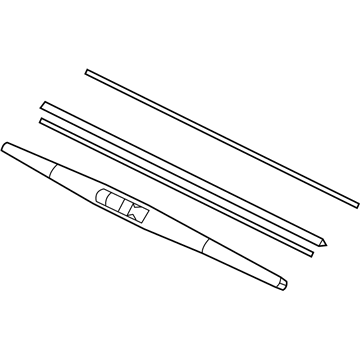 Honda 76730-THR-A21 Blade & Stabilizer Set (400MM)