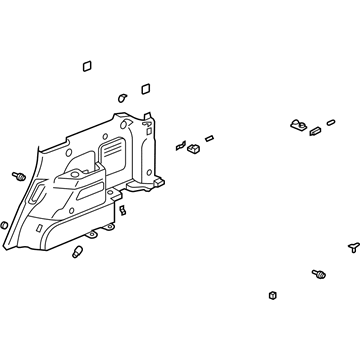 Honda 84610-S9V-305ZB Lng, R. RR. *NH361L*