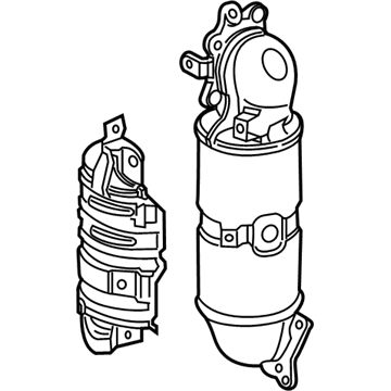 2022 Honda CR-V Catalytic Converter - 18150-5PA-A10