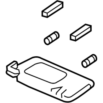 2022 Honda CR-V Sun Visor - 83280-TLA-A61ZB