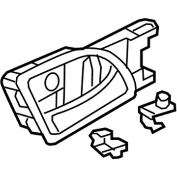 2011 Honda Odyssey Door Handle - 72160-TK8-A01ZD