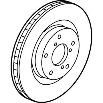 Honda Odyssey Brake Disc - 45251-THR-A00