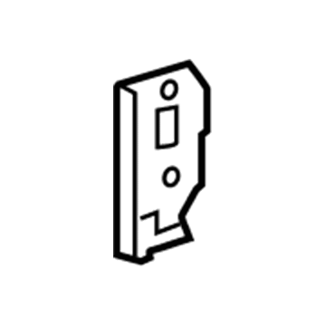 Honda 60922-TVA-A00ZZ Plate, L. FR. Sub-Frame (FR)