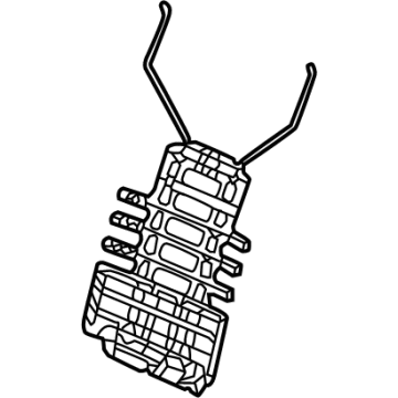 Honda 81190-TZA-J01 MAT COMP, FR- BACK