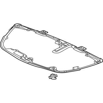 Honda 74141-30A-A10 INSULATOR, HOOD