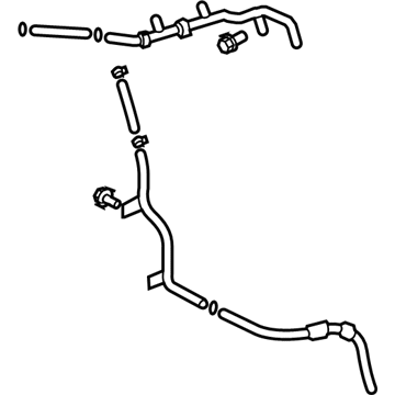 Honda 70060-SHJ-A40 Tube Assy., R. RR. Drain (Sunroof)