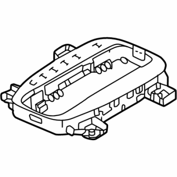 Honda 54710-3W0-A81ZA ESCUTCHEON *NH892L*