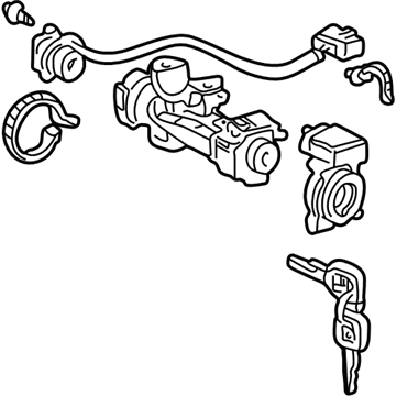 Honda S2000 Ignition Lock Cylinder - 35100-S2A-305