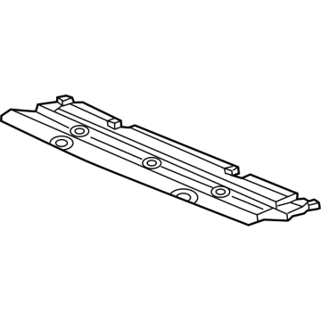 Honda 71175-3A0-A00 PLATE, FR- (LOWER)