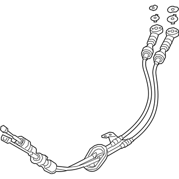 2016 Honda HR-V Shift Cable - 54310-T7W-A04