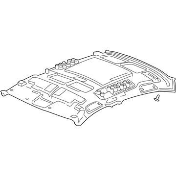 Honda 83201-TXM-A01ZA LINING COMP *NH882L*